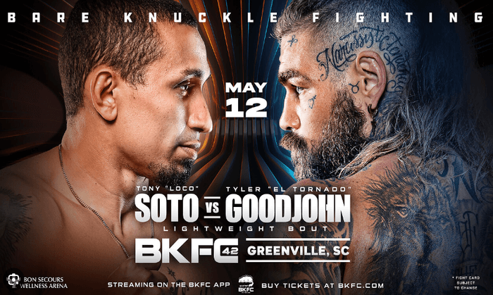 BKFC 42: Soto vs Goodjohn Full Fight Replays May 13, 2023