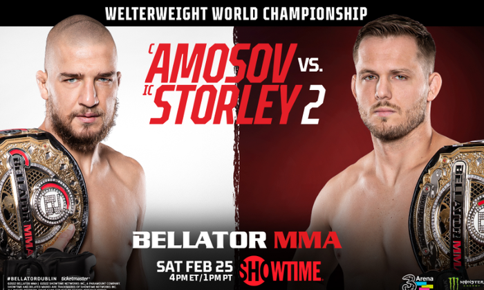 Bellator 291 Yaroslav Amosov vs Logan Storley Full Fight Replays Feb 25, 2023