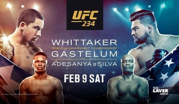 UFC 234 Israel Adesanya vs Anderson Silva Feb 10, 2019 Full Fight Replays UFC