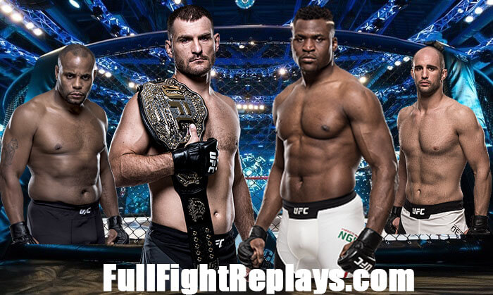 UFC 220 Stipe Miocic vs Francis Ngannou Jan 20, 2018 Full Fight Replays