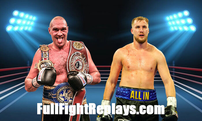 Tyson Fury vs Otto Wallin Full Fight Replay September 14, 2019 Boxing