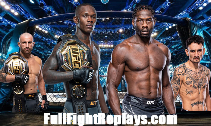 UFC 276 Israel Adesanya vs Jared Cannonier Full Fight Replays July 2, 2022