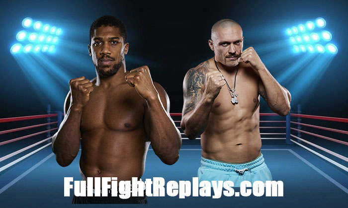 Oleksandr Usyk vs Anthony Joshua II Full Fight Replay August 20, 2022 Boxing