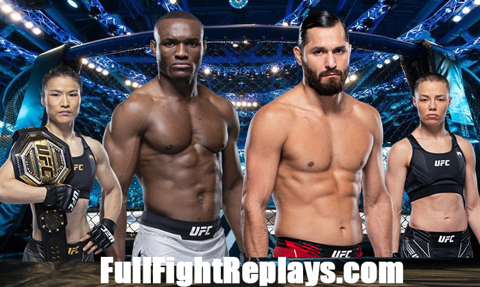 UFC 261 Kamaru Usman vs Jorge Masvidal 2 April 24, 2021 Full Fight Replays UFC