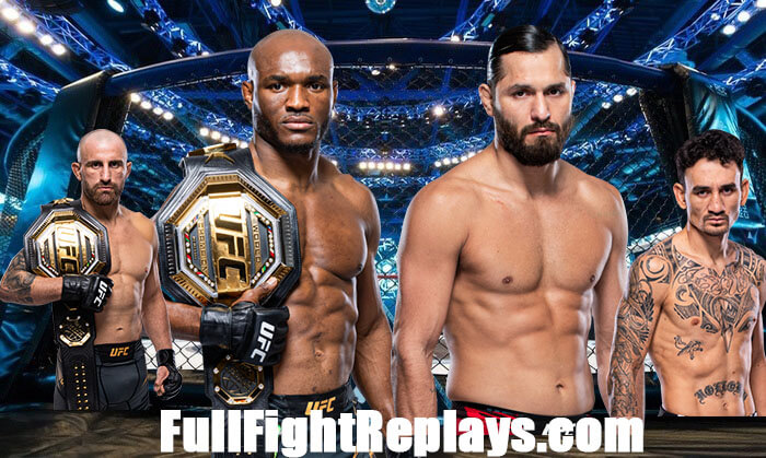 UFC 251 Kamaru Usman vs Jorge Masvidal July 12, 2020 Full Fight Replays UFC