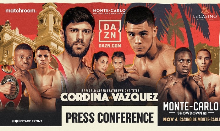 Joe Cordina vs Edward Vazquez Full Fight Replay November 4, 2023 Boxing