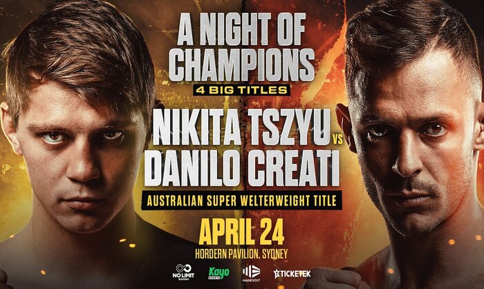 Nikita Tszyu vs Danilo Creati Full Fight Replay April 24, 2024 Boxing