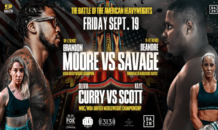 Brandon Moore vs DeAndre Savage Full Fight Replay September 20, 2025 Boxing