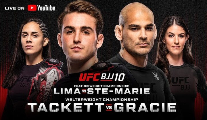 UFC BJJ 10: Tackett vs. Gracie Full Fight Replays August 20, 2026