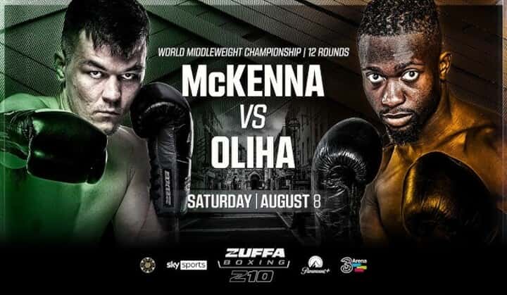 Zuffa Boxing 10: McKenna vs. Oliha ...